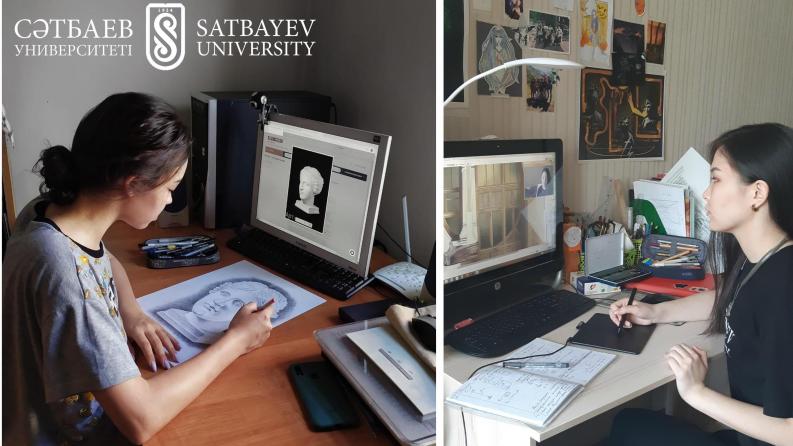 Satbayev University successfully held an Olympiad for school graduates in the subjects "Drawing" and "Technical drawing"
