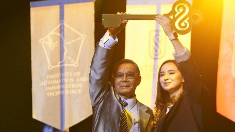 В Satbayev University прошло Посвящение в студенты