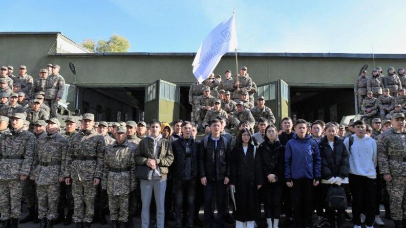 В Институте военного дела Satbayev University прошел День открытых дверей