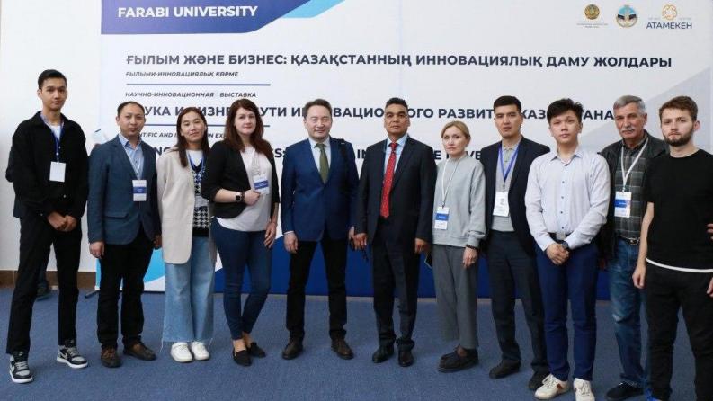 Сәтбаев Университеті ғылым мен  инновациялар көрмесіне қатысты
