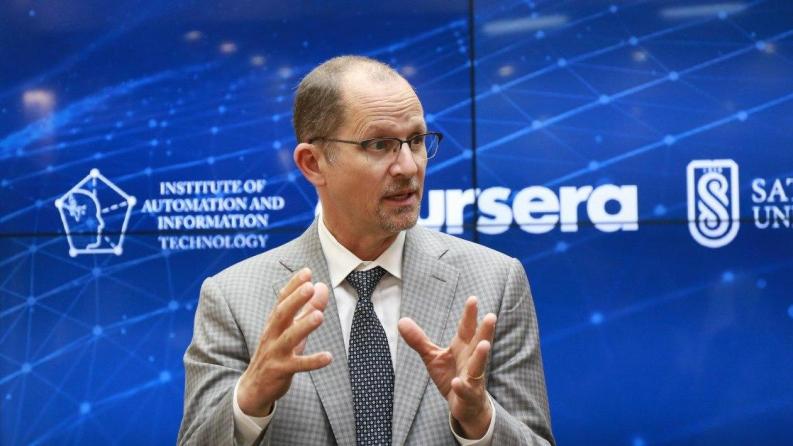 Сәтбаев Университетіне Coursera бас директоры келді