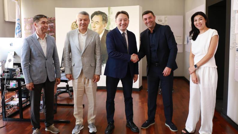 Ынтымақтастықтың алтын көпірі: Сәтбаев Университетінде Қазақстан-Грекия Іскерлік кеңесімен кездесу