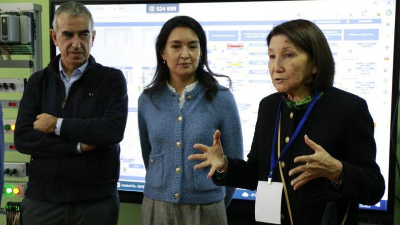 Satbayev University has opened Advantek  laboratory in production automation field