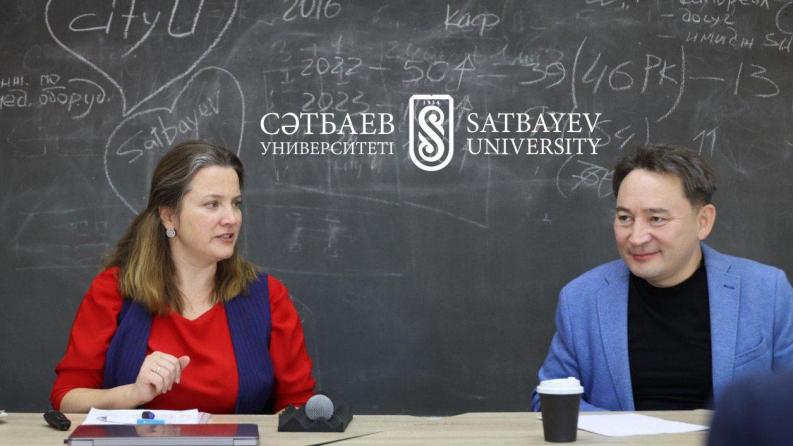 Жаңа жыл қарсаңында Сәтбаев Университеті QS ImpACT сарапшысы Зоя Зайцевамен бірге Тұрақты даму мақсаттары бойынша өз іс-әрекеттерін нақтылауда