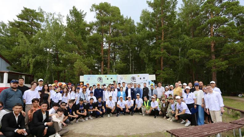 Kazakhstan’s young geologists have shown their skills at the Karkaraly landfill
