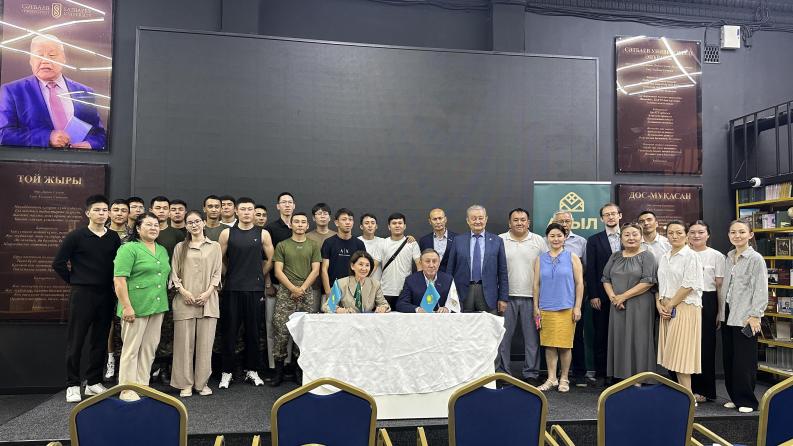 Revival of traditions and a look into the future: Satbayev University and the Auyl Party signed a memorandum of cooperation