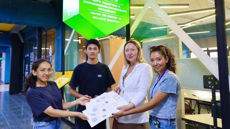 Satbayev University’s teachers have completed the courses on inclusive education