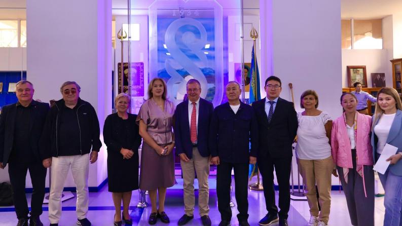 "Silver University" and the French delegation discussed the development of universities of the third age in Kazakhstan and the international advancement of KASU