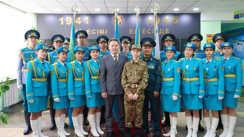 «Көшпенді», дрондар және жасанды интеллект: Сәтбаев университетінің Әскери іс институтында Ашық есік күні өтті 