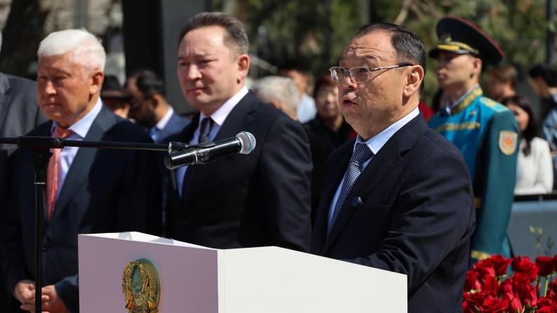 Алматы қаласында Қаныш Сәтбаевты еске алу рәсімі өтті