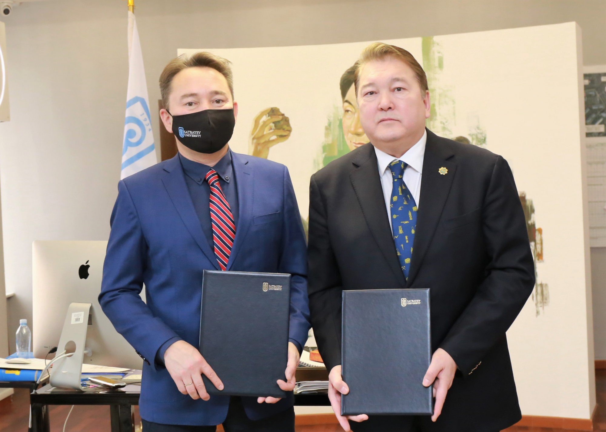 Satbayev University подписал меморандум о сотрудничестве с Национальной Академией Горных Наук