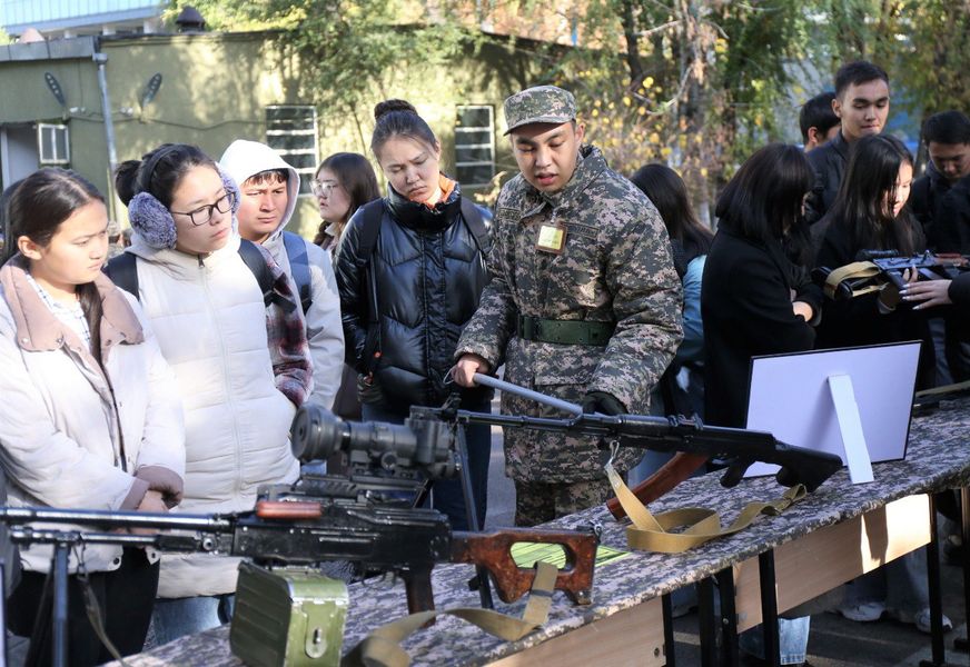 В Институте военного дела Satbayev University прошел День открытых дверей