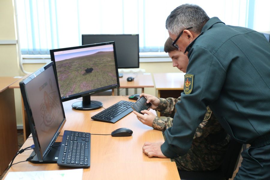 Сәтбаев Университетінің Әскери іс институты «Геотактика» кешенінің мүмкіндіктерін көрсетті