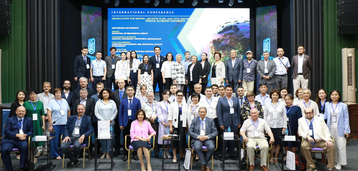 Сәтбаев Университетінде «Тау-кен өнеркәсібі сәулеті және құрылысқа арналған геобілім» атты халықаралық гибридтік конференция өтуде