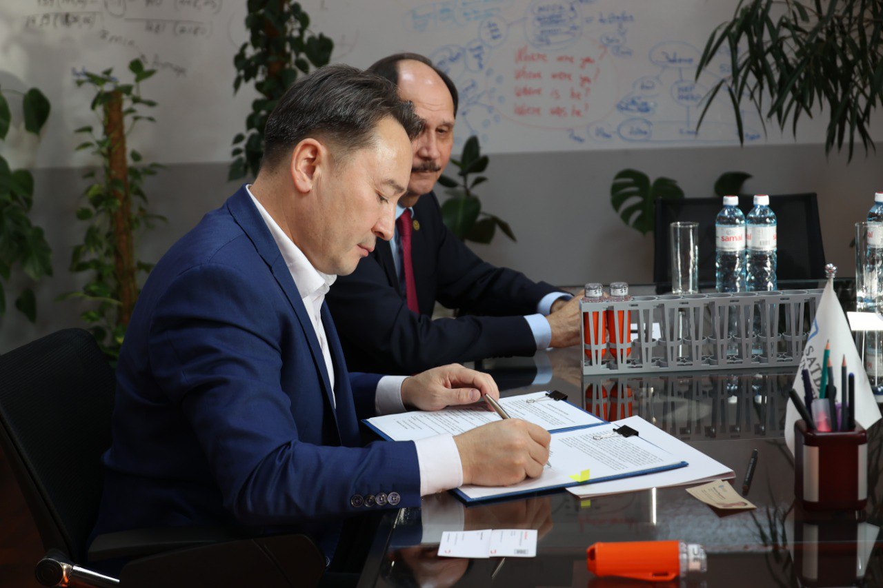 Жер қойнауы мәселесі жоғары деңгейде шешіледі: Сәтбаев Университеті мен Stryde компаниясы ынтымақтастық туралы меморандумға қол қойды